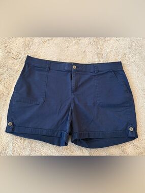 Lane Bryant navy shorts, size Women’s 18